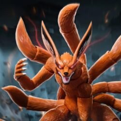 Kurama y Naruto