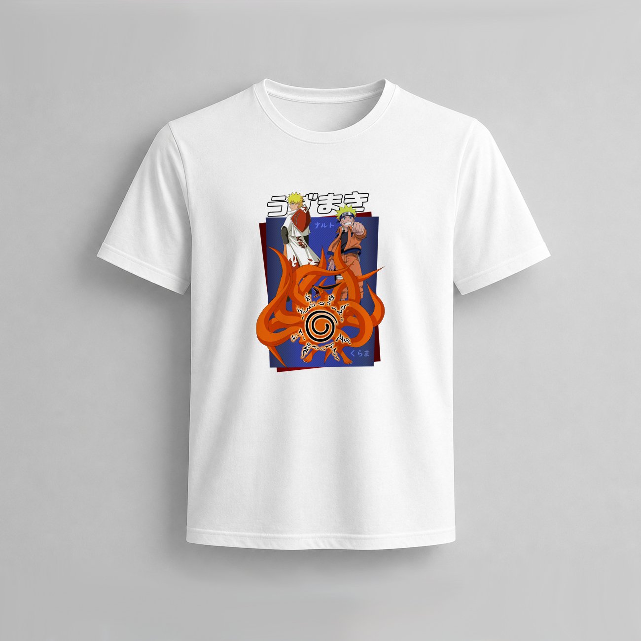 Playera Uzumaki Naruto y Kurama