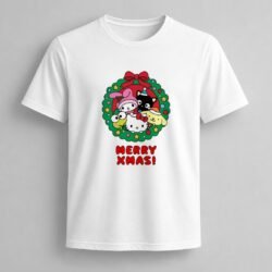 Playera Sanrio Grupo Navidad